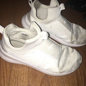 White Puma High Tops